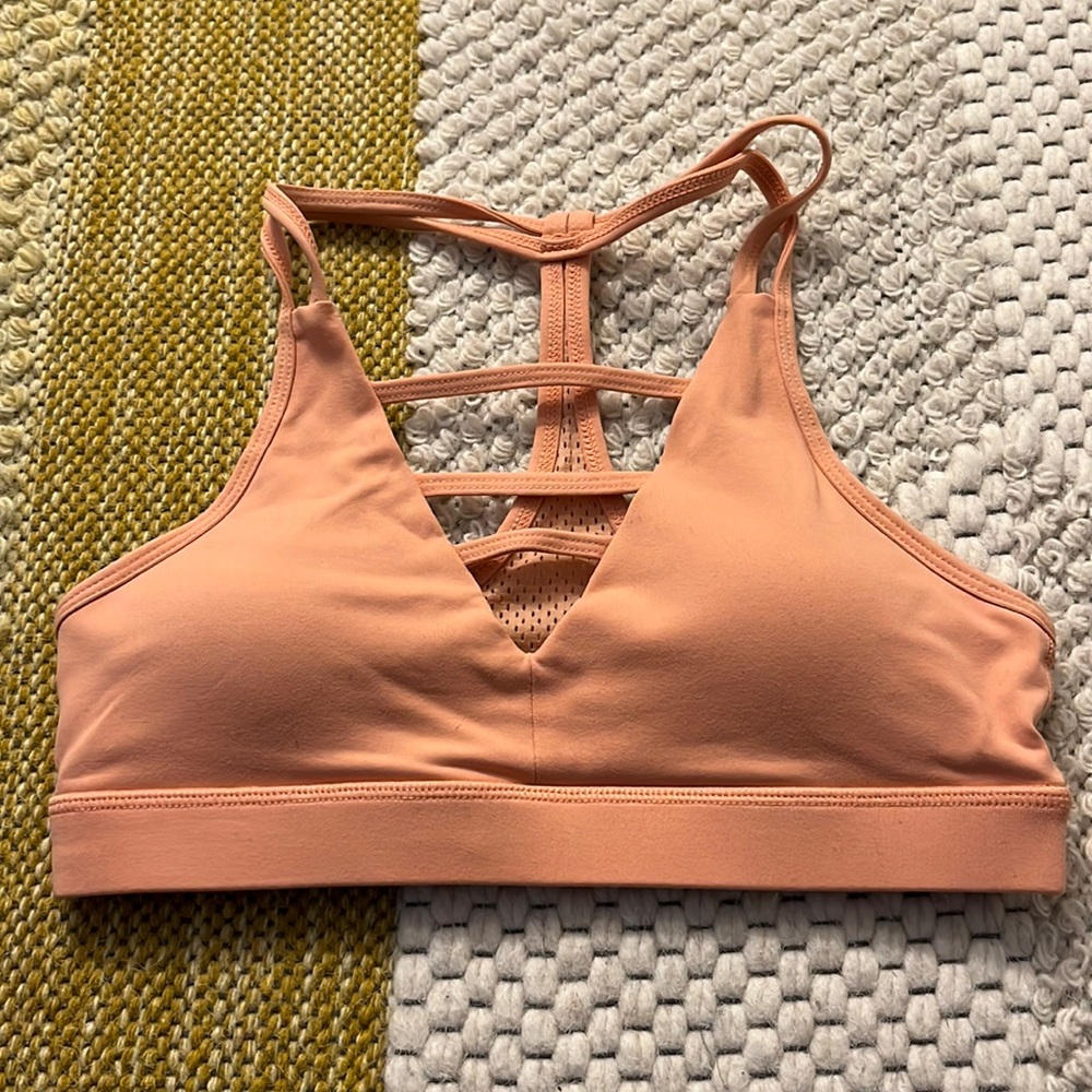 ZYIA grid sports bra